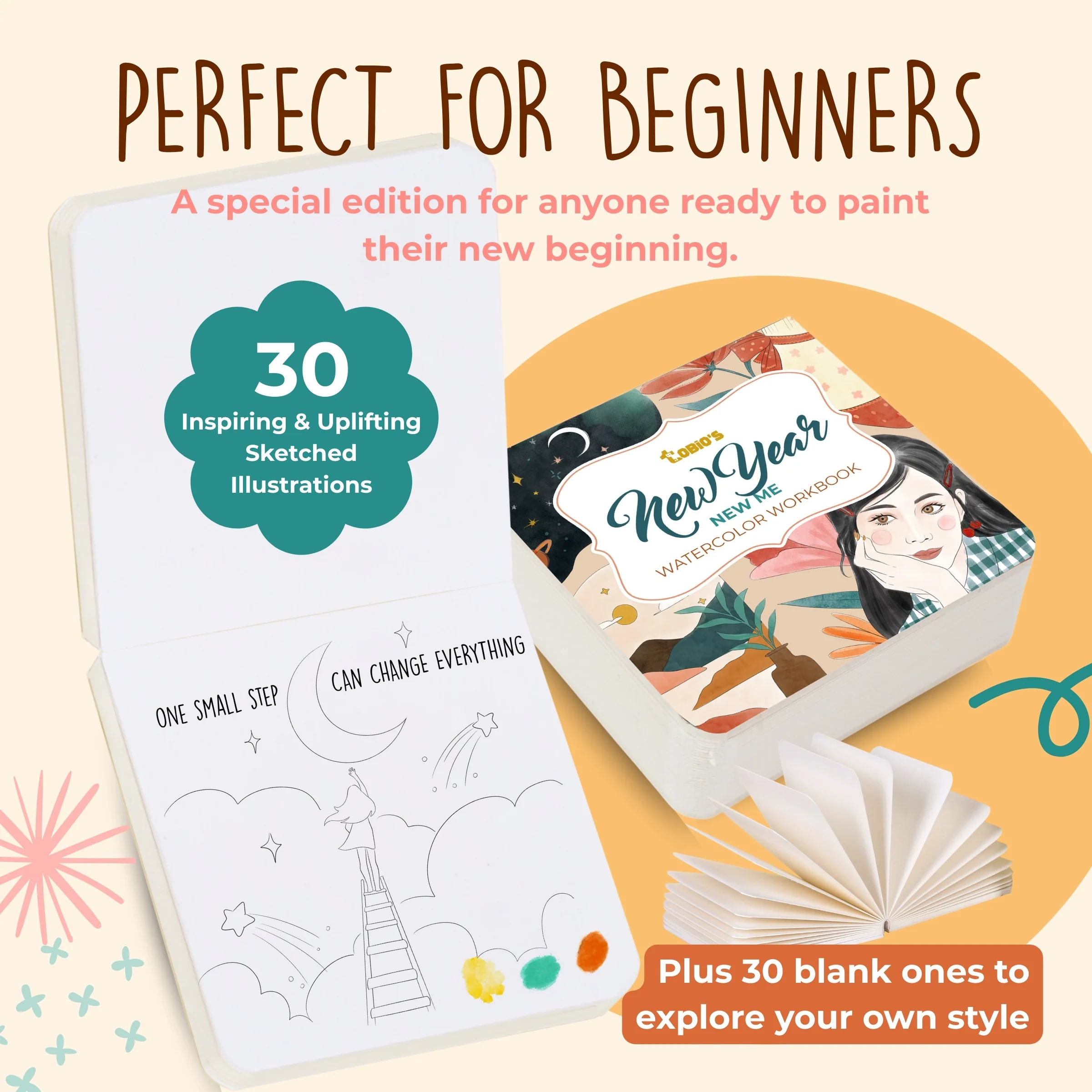 Tobio's™ New Year, New Me Workbook